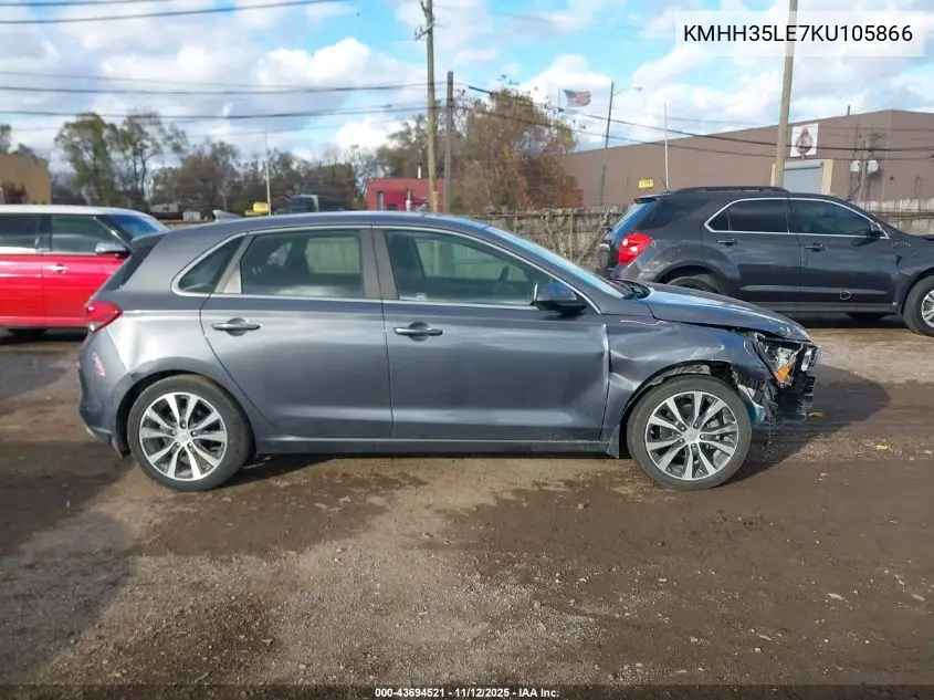 KMHH35LE7KU105866 2019 Hyundai Elantra Gt