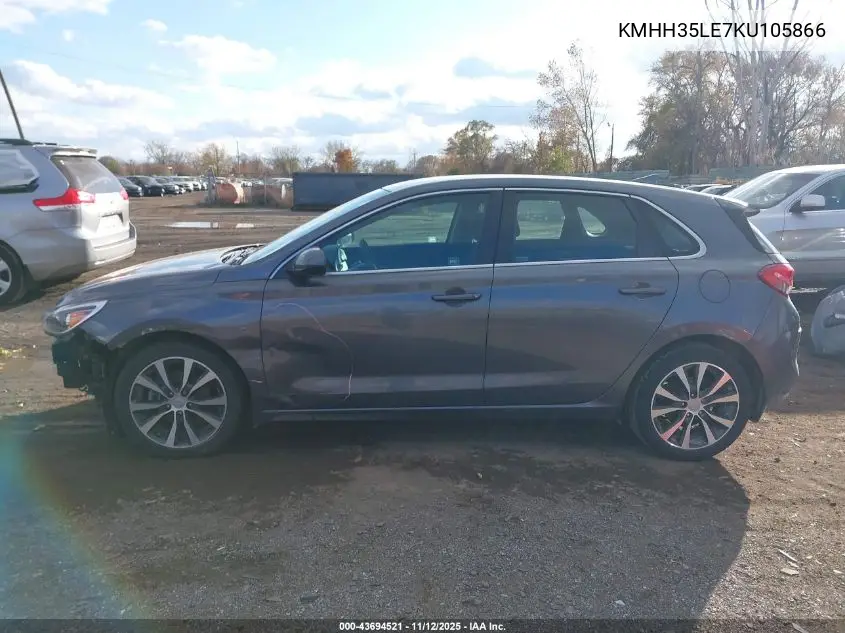 KMHH35LE7KU105866 2019 Hyundai Elantra Gt