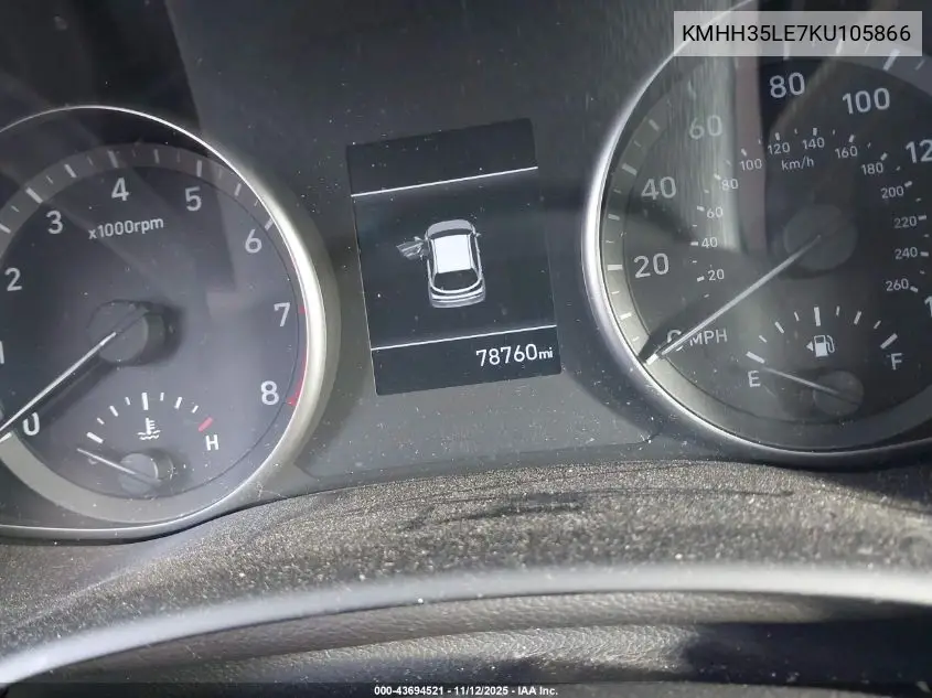 KMHH35LE7KU105866 2019 Hyundai Elantra Gt