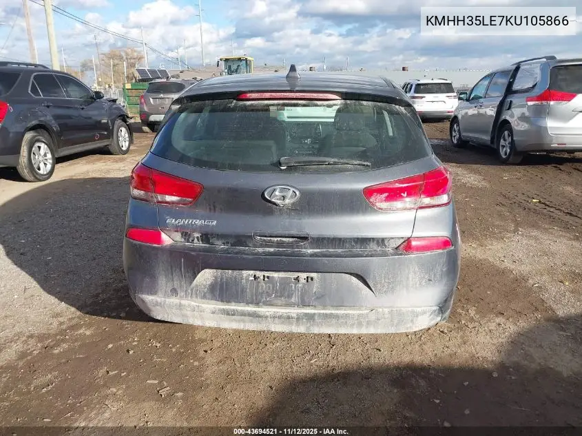 KMHH35LE7KU105866 2019 Hyundai Elantra Gt