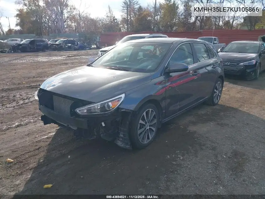 KMHH35LE7KU105866 2019 Hyundai Elantra Gt