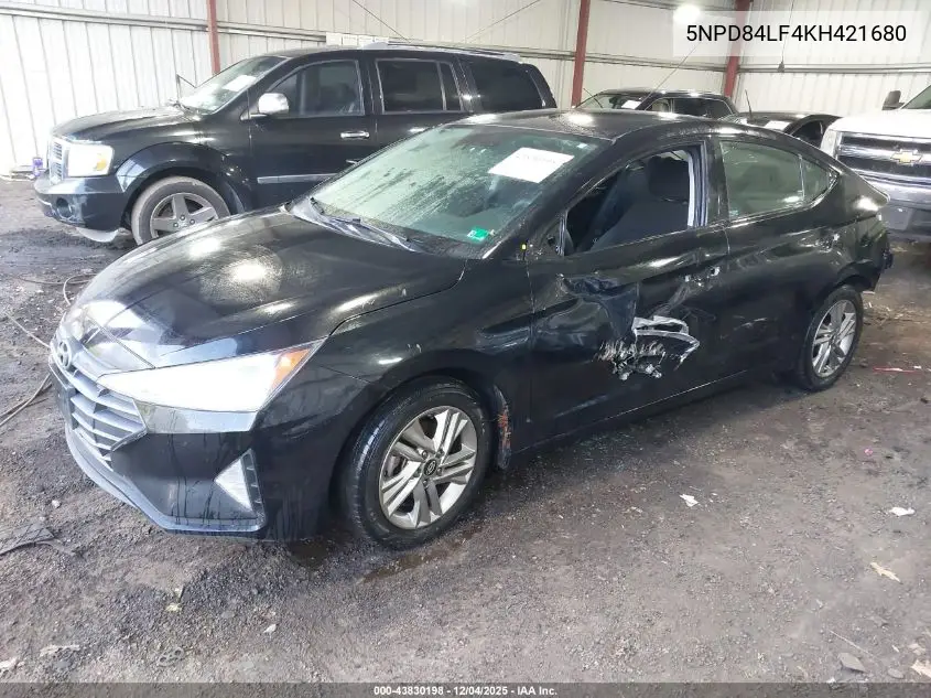 5NPD84LF4KH421680 2019 Hyundai Elantra Sel