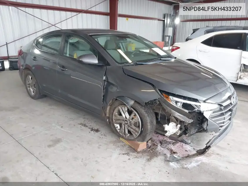 5NPD84LF5KH433207 2019 Hyundai Elantra Sel