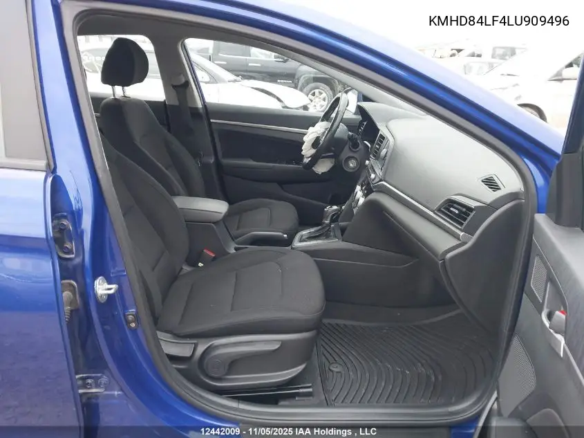 KMHD84LF4LU909496 2020 Hyundai Elantra Preferred Auto Ivt