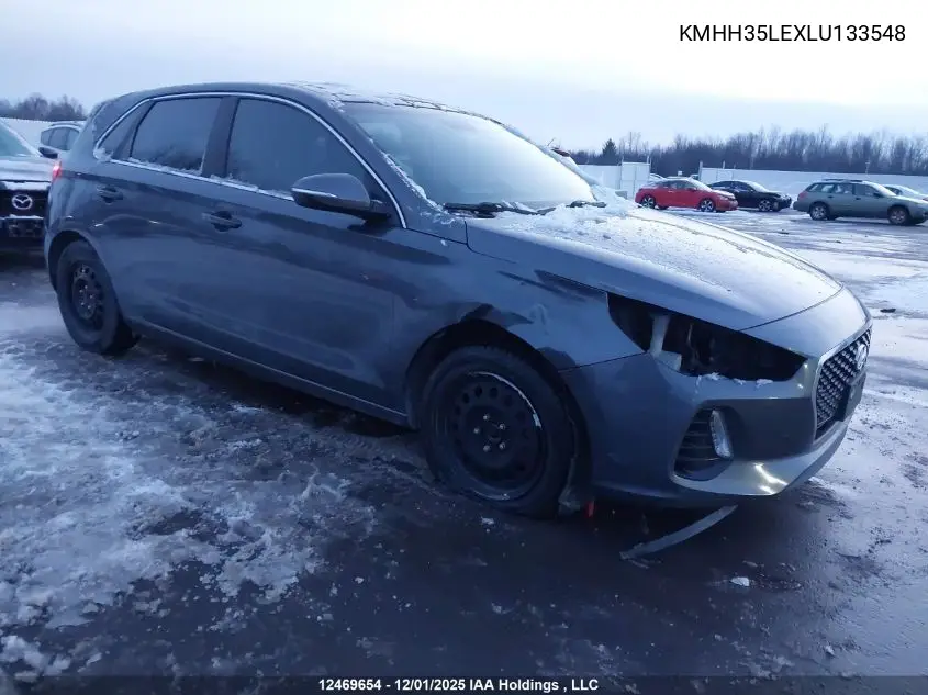 KMHH35LEXLU133548 2020 Hyundai Elantra Gt Luxury Auto