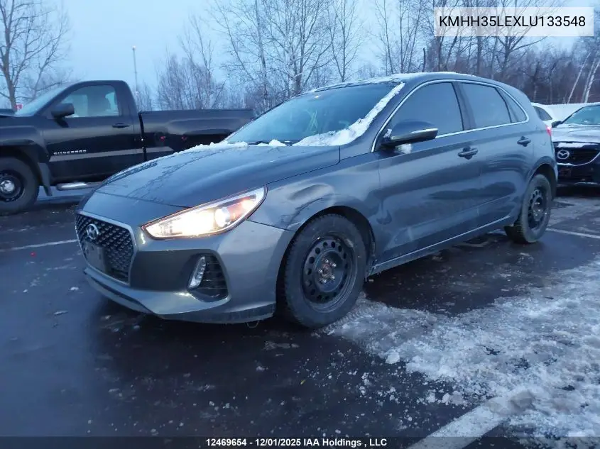 KMHH35LEXLU133548 2020 Hyundai Elantra Gt Luxury Auto