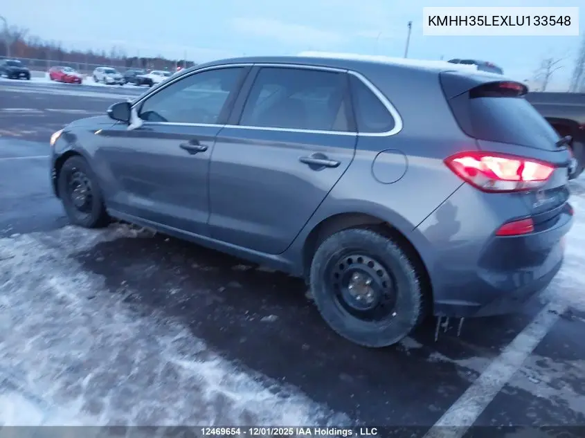 KMHH35LEXLU133548 2020 Hyundai Elantra Gt Luxury Auto