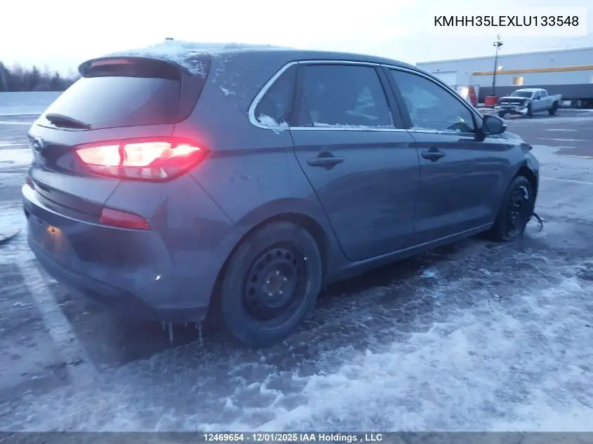 KMHH35LEXLU133548 2020 Hyundai Elantra Gt Luxury Auto