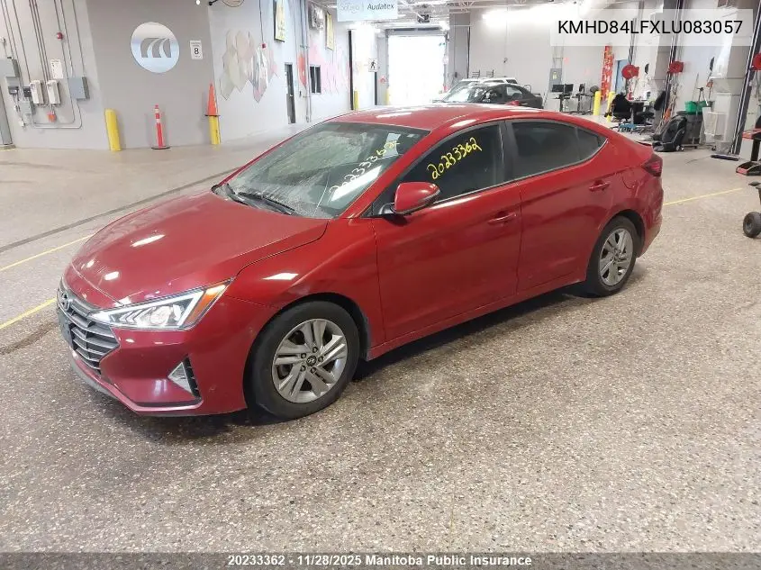 KMHD84LFXLU083057 2020 Hyundai Elantra Preferred