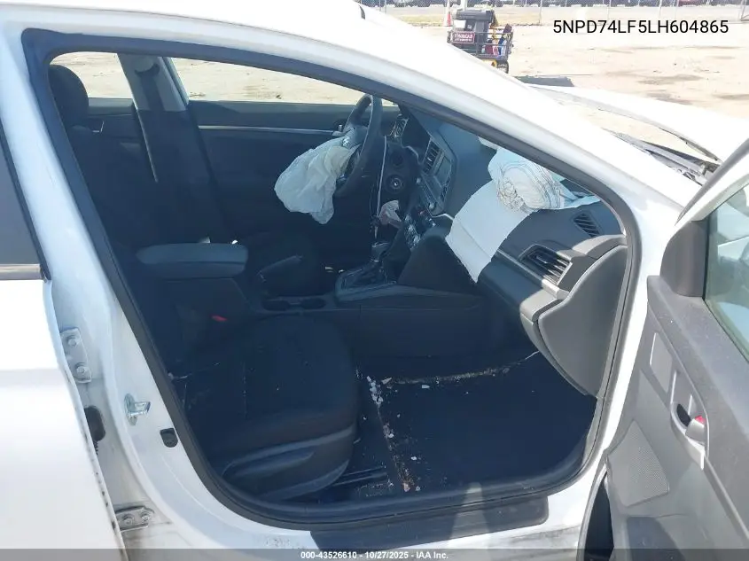 5NPD74LF5LH604865 2020 Hyundai Elantra Se