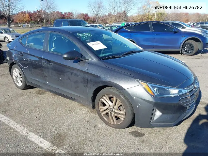 5NPD84LF5LH626782 2020 Hyundai Elantra Sel