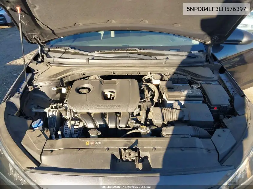 5NPD84LF3LH576397 2020 Hyundai Elantra Sel