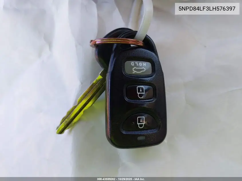 5NPD84LF3LH576397 2020 Hyundai Elantra Sel
