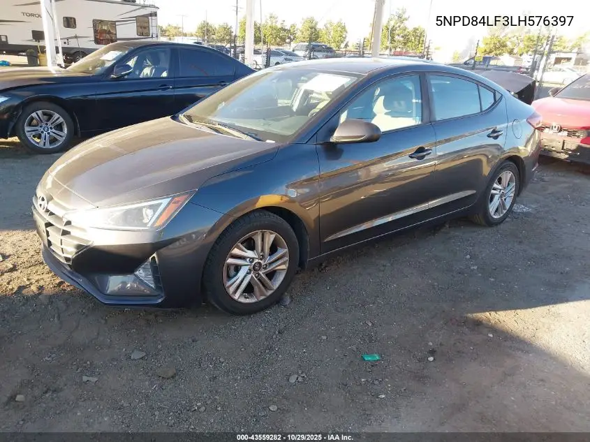 5NPD84LF3LH576397 2020 Hyundai Elantra Sel