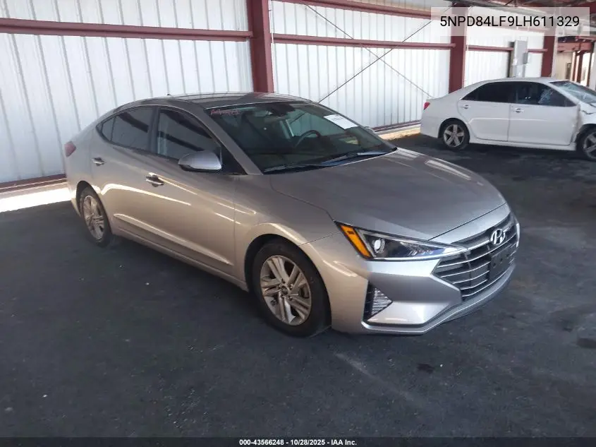5NPD84LF9LH611329 2020 Hyundai Elantra Sel