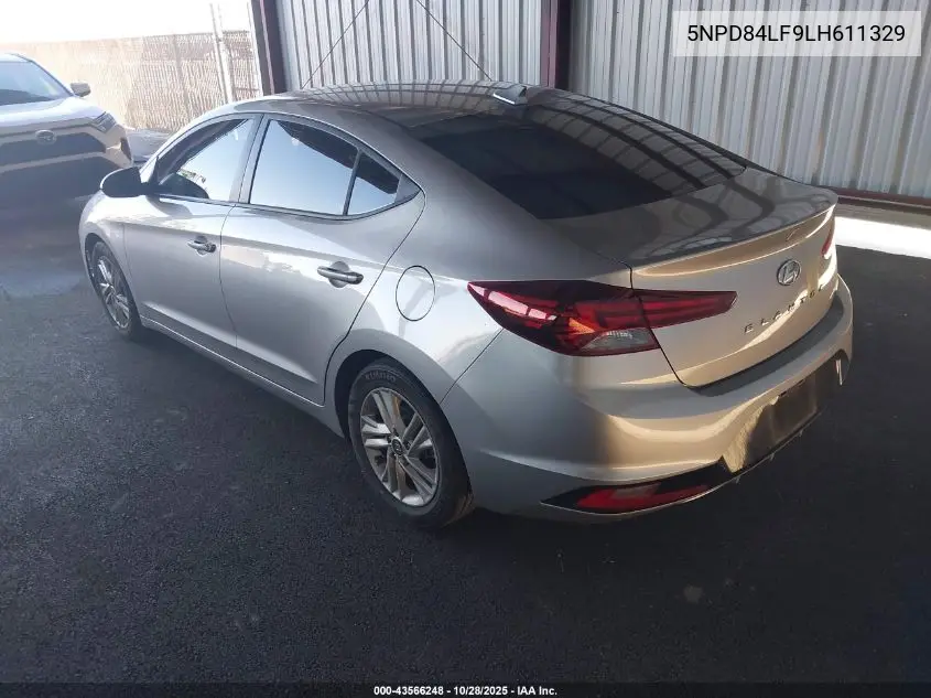 5NPD84LF9LH611329 2020 Hyundai Elantra Sel