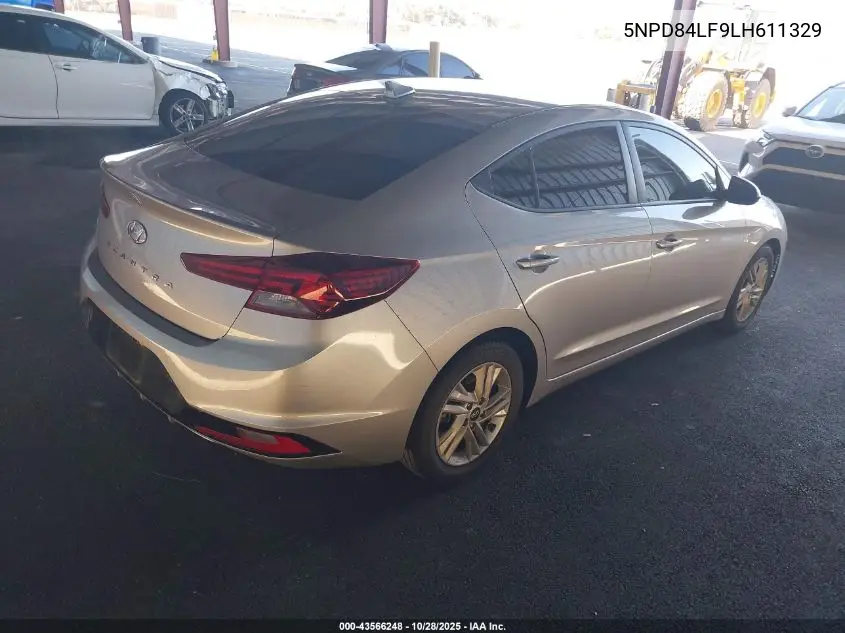5NPD84LF9LH611329 2020 Hyundai Elantra Sel
