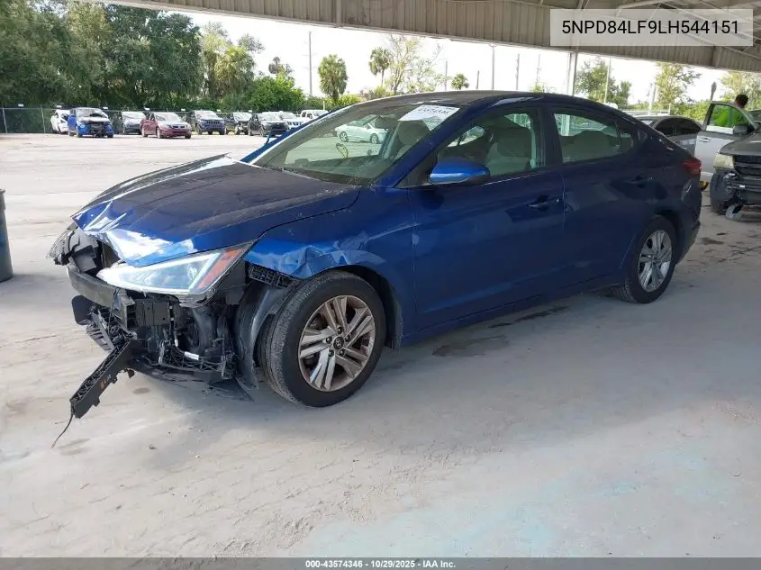 5NPD84LF9LH544151 2020 Hyundai Elantra Sel