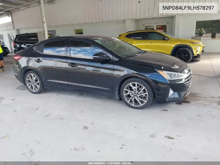 5NPD84LF9LH578297 2020 Hyundai Elantra Limited