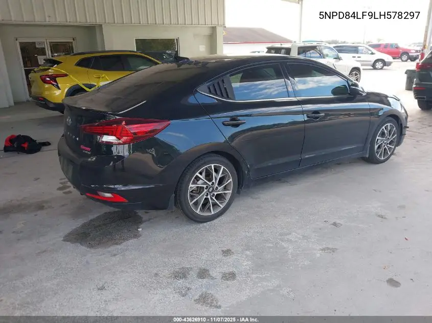 5NPD84LF9LH578297 2020 Hyundai Elantra Limited