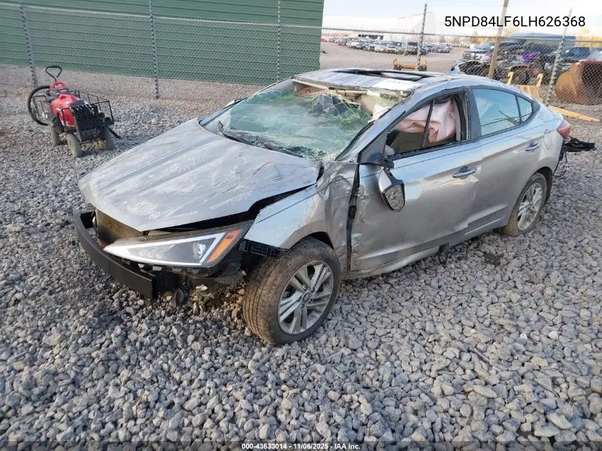5NPD84LF6LH626368 2020 Hyundai Elantra Value Edition