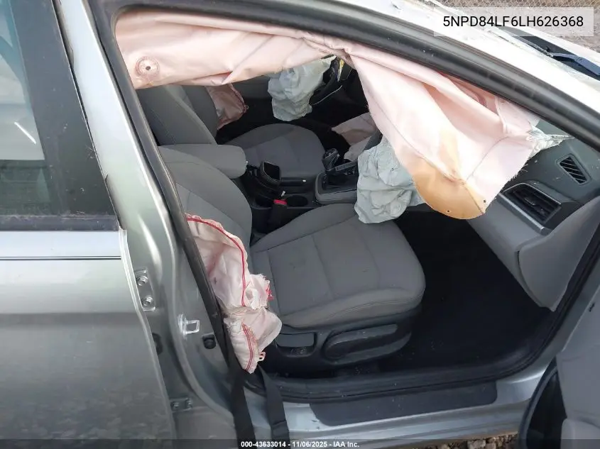 5NPD84LF6LH626368 2020 Hyundai Elantra Value Edition