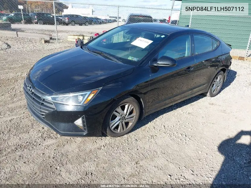 5NPD84LF1LH507112 2020 Hyundai Elantra Sel