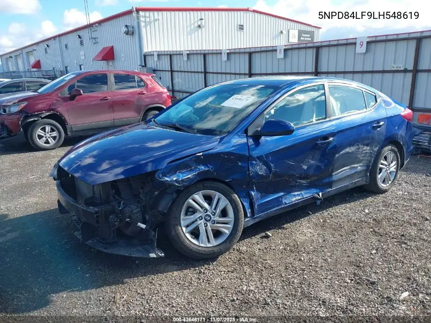 5NPD84LF9LH548619 2020 Hyundai Elantra Sel