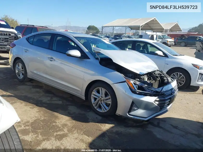 5NPD84LF3LH539723 2020 Hyundai Elantra Value Edition