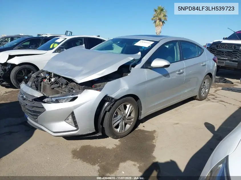 5NPD84LF3LH539723 2020 Hyundai Elantra Value Edition