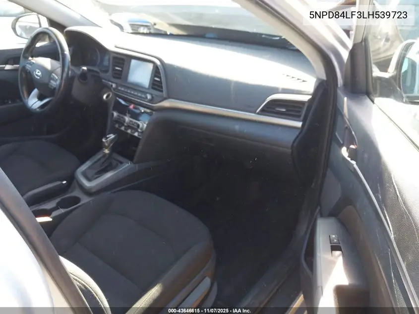 5NPD84LF3LH539723 2020 Hyundai Elantra Value Edition