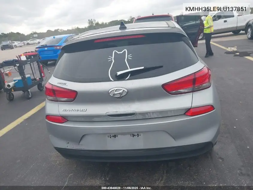 KMHH35LE9LU137851 2020 Hyundai Elantra Gt