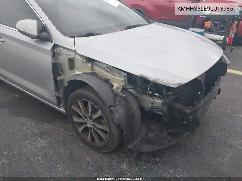 KMHH35LE9LU137851 2020 Hyundai Elantra Gt