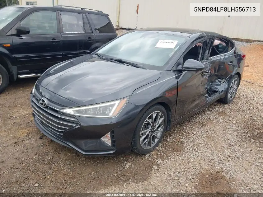 5NPD84LF8LH556713 2020 Hyundai Elantra Limited