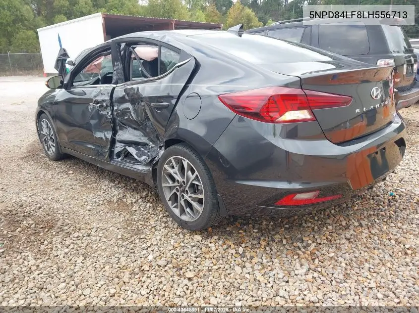 5NPD84LF8LH556713 2020 Hyundai Elantra Limited