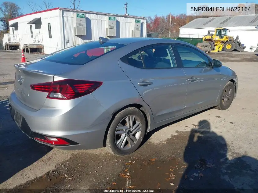 5NPD84LF3LH622164 2020 Hyundai Elantra Sel