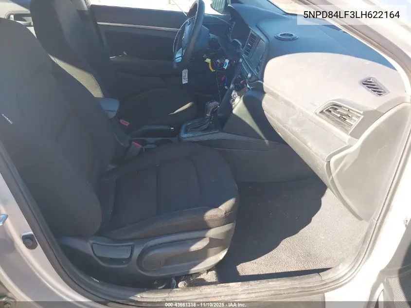 5NPD84LF3LH622164 2020 Hyundai Elantra Sel