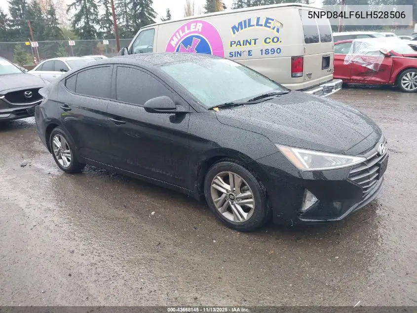 5NPD84LF6LH528506 2020 Hyundai Elantra Value Edition