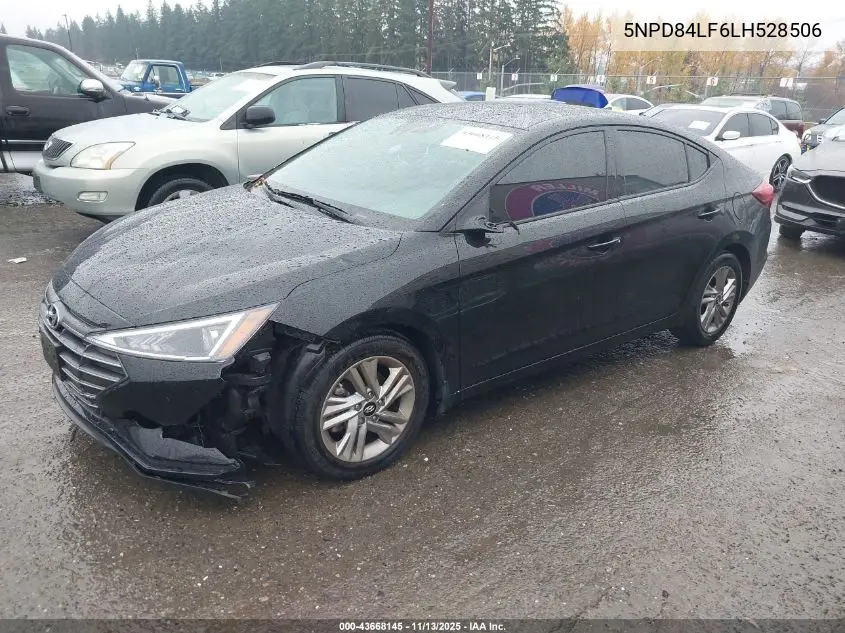 5NPD84LF6LH528506 2020 Hyundai Elantra Value Edition