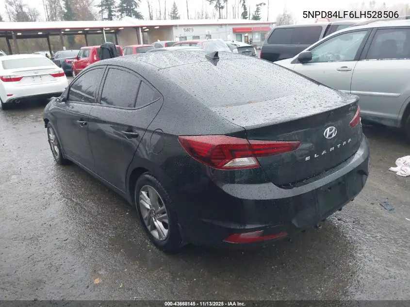 5NPD84LF6LH528506 2020 Hyundai Elantra Value Edition