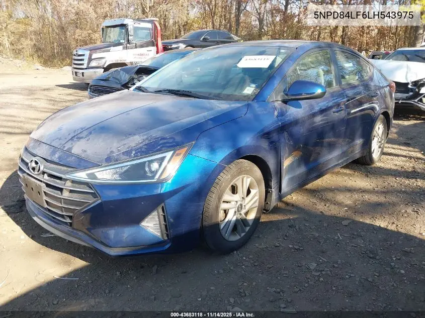 5NPD84LF6LH543975 2020 Hyundai Elantra Value Edition