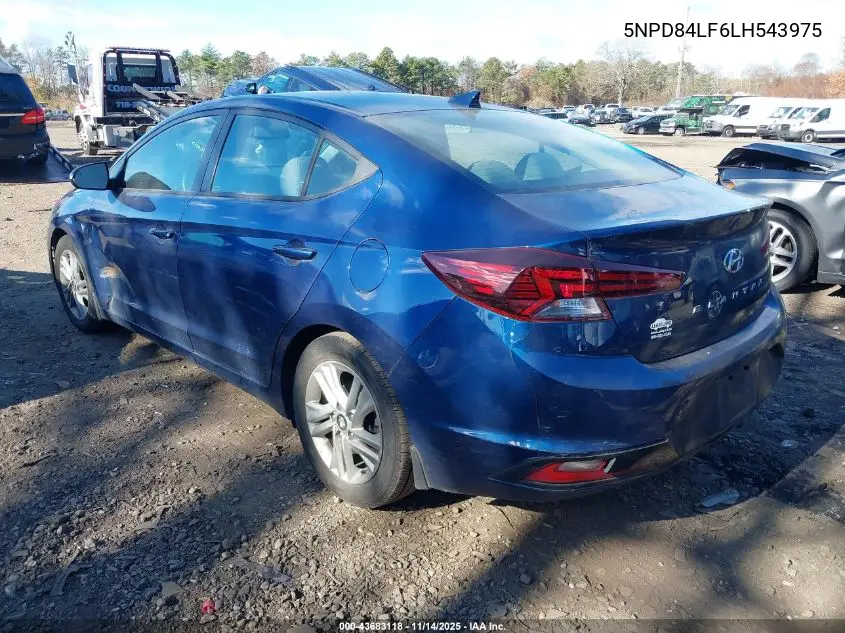 5NPD84LF6LH543975 2020 Hyundai Elantra Value Edition