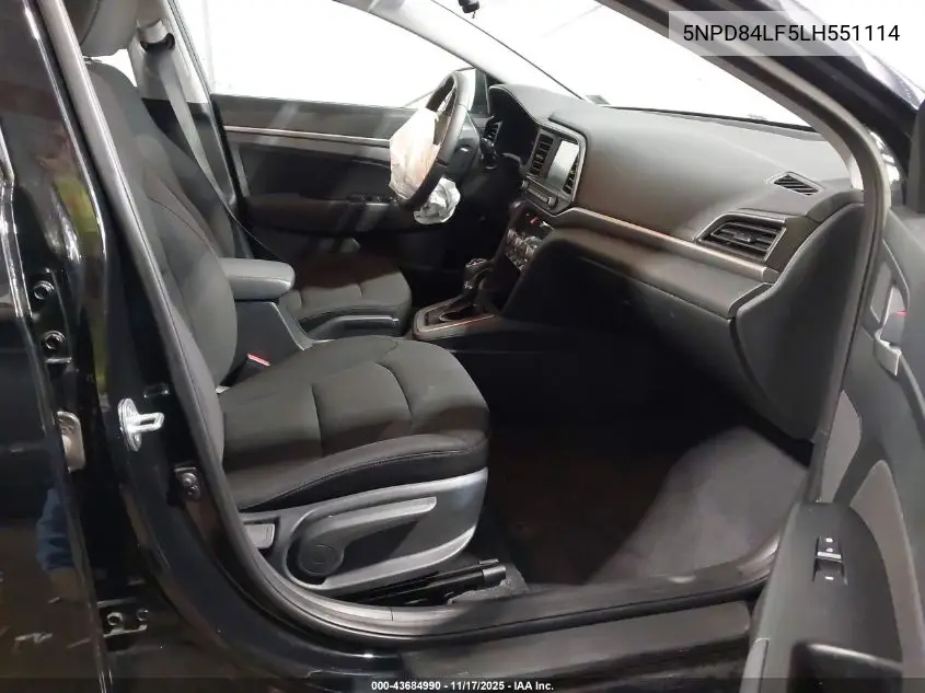 5NPD84LF5LH551114 2020 Hyundai Elantra Value Edition