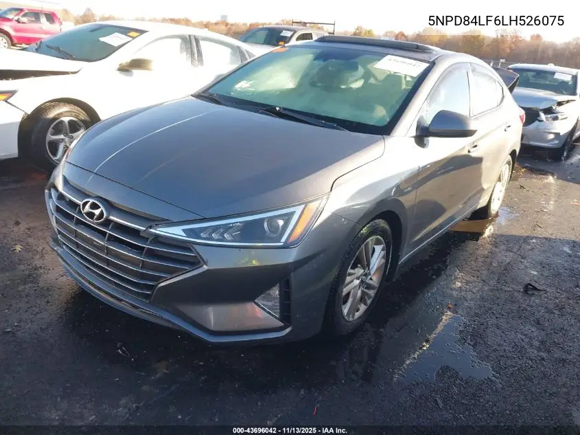 5NPD84LF6LH526075 2020 Hyundai Elantra Value Edition