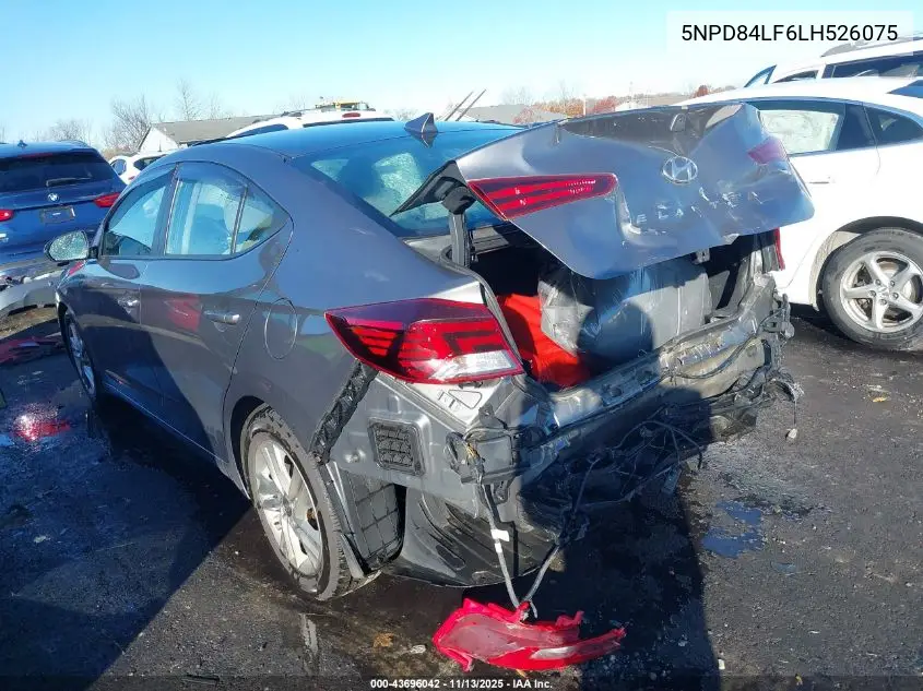 5NPD84LF6LH526075 2020 Hyundai Elantra Value Edition