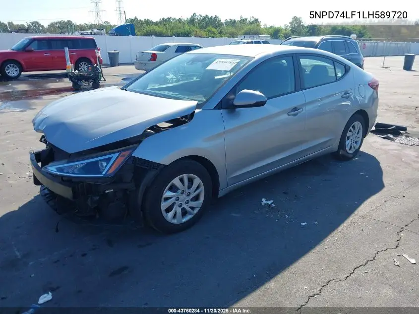 5NPD74LF1LH589720 2020 Hyundai Elantra Se