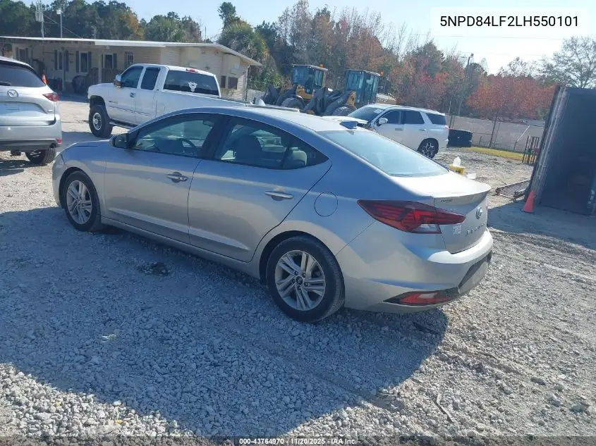 5NPD84LF2LH550101 2020 Hyundai Elantra Value Edition