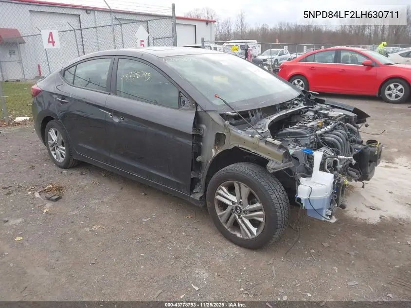 5NPD84LF2LH630711 2020 Hyundai Elantra Value Edition