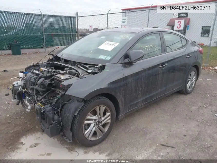 5NPD84LF2LH630711 2020 Hyundai Elantra Value Edition