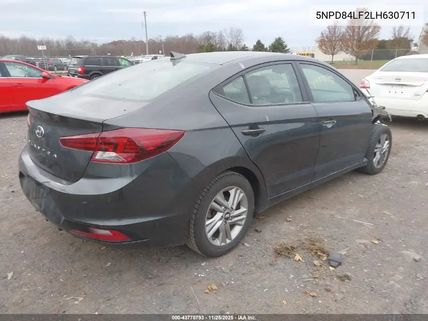 5NPD84LF2LH630711 2020 Hyundai Elantra Value Edition